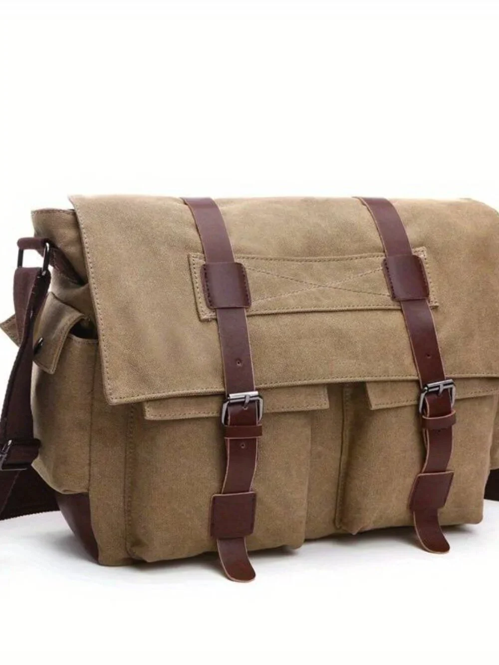 Canvas Retro Crossbody Bag Adjustable Strap Messenger